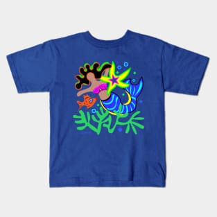 Mermaid Under the Sea Kids T-Shirt